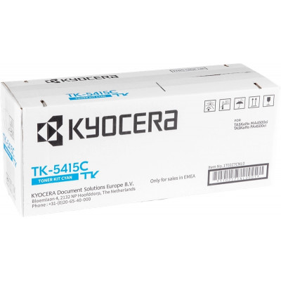 Kyocera TK5415 Cyan Cartucho de Toner Original - 1T02Z7CNL0/TK5415C