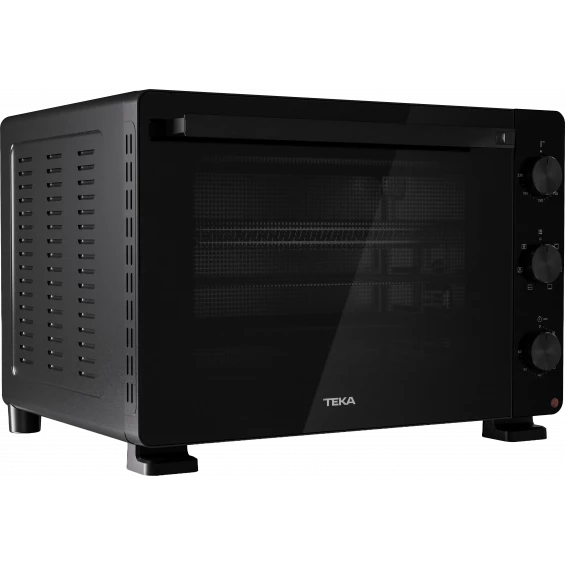 Mini horno de sobremesa Teka FSO 466 AirFry, 46 L, convección, 6 funciones, 1800 W, Full Black - imagen 5