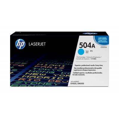 TONER HP 504A CIAN