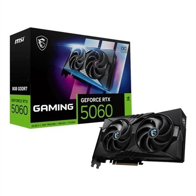 Tarjeta Gráfica Msi RTX 5060 8GB GDDR7 Gaming OC  DLSS4