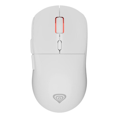 Raton inalambrico gaming genesis zircon xiii blanco