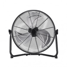 Ventilador Industrial Midas 100w Negro/cromo 46d 3 Velocidades,orientable 51x55x22 Cm