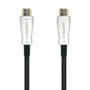 Aisens - Cable Hdmi V2.0 AOC Premium Alta Velocidad / Hec 4K@60Hz 18Gbps, A/M-A/M, Negro, 15M