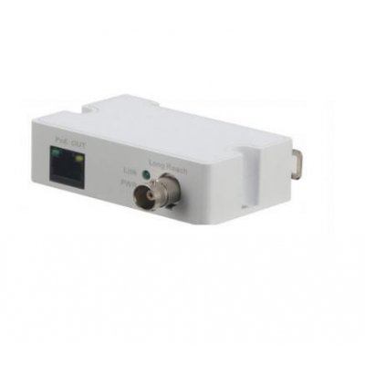 (DH-LR1002-1ET) DAHUA CONVERTIDOR TRANSMISOR RJ45 – BNC, 400M/100MBPS & 1000M/10MBPS, ETHERNET DE LARGO ALCANCE A TRAVÉS DE CABLE COAXIAL RG59 (NO INCLUIDO)