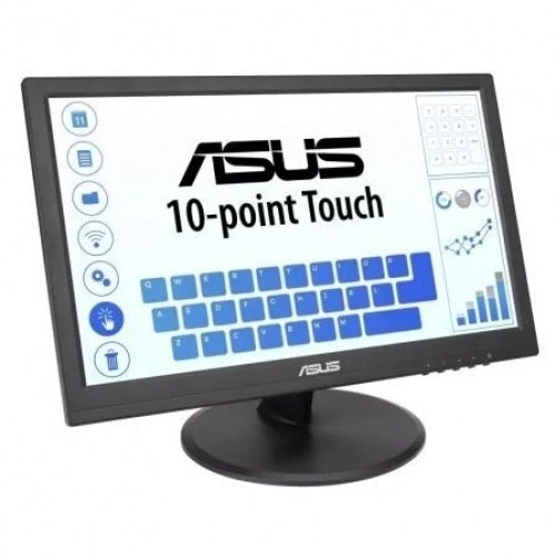 Monitor Profesional Táctil Asus VT168HR 15.6/ WXGA/ Negro