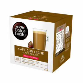 Estuche de cápsulas de café Dolce Gusto 12293457 CAFE AU LAIT DECA, 16 cápsulas