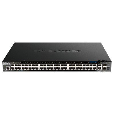 DGS-1520-52MP switch Gestionado L3 Gigabit Ethernet (10/100/1000) Energía sobre Ethernet (PoE) 1U Negro