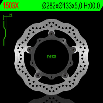 NG BRAKES Petal Semi-Floating - 1503X. 1503X