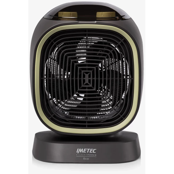 Termoventilador Imetec Silent Power Eco 4030, 2.100 W, gris y verde guacamole