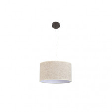 Colgante Happy 1xe27 Marron/beis Regx40x40 Cm