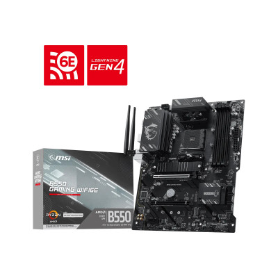 B550 GAMING WIFI6E placa base AMD B550 Zócalo AM4