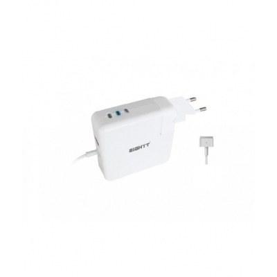 CARGADOR UNIVERSAL EIGHTT PARA APPLE 45/60/85W MAGSAFE 2 + 1 PUERTO USB