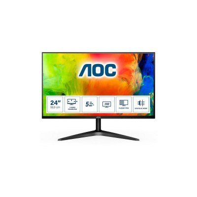 Monitor AOC 24B1H 23.6/ Full HD/ Negro