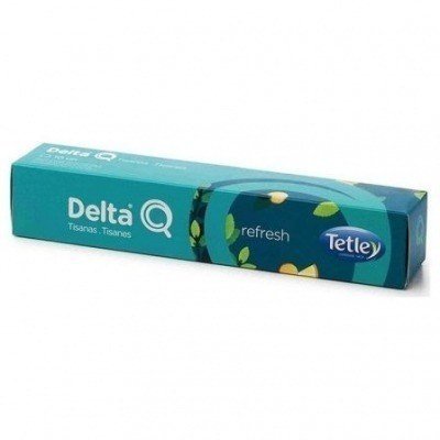 Cápsula Delta Refresh para cafeteras Delta/ Caja de 10