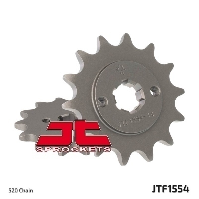 Piñón JT SPROCKETS acero estándar 1554 - Paso 520 JTF1554.13