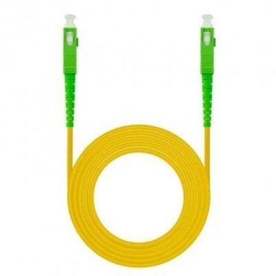 Cable de Fibra Óptica G657A2 Nanocable 10.20.0080/ LSZH/ 80m/ Amarillo