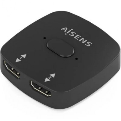 Switch Conmutador 4K HDMI 2.0 Aisens A123-0948 HDMI Hembra - 3x HDMI Hembra