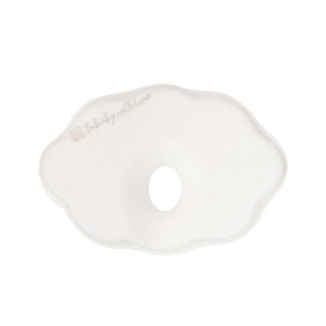 Almohada ergonómica de espuma viscoelástica Cloud Airknit Blanco