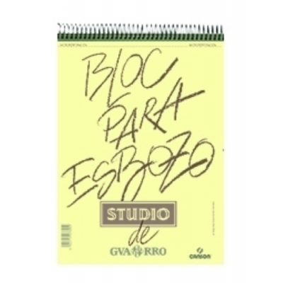 BLOCK DIB.G-C ESBOZO STUD. (esp) A6 50h - Pack de 4 unidades