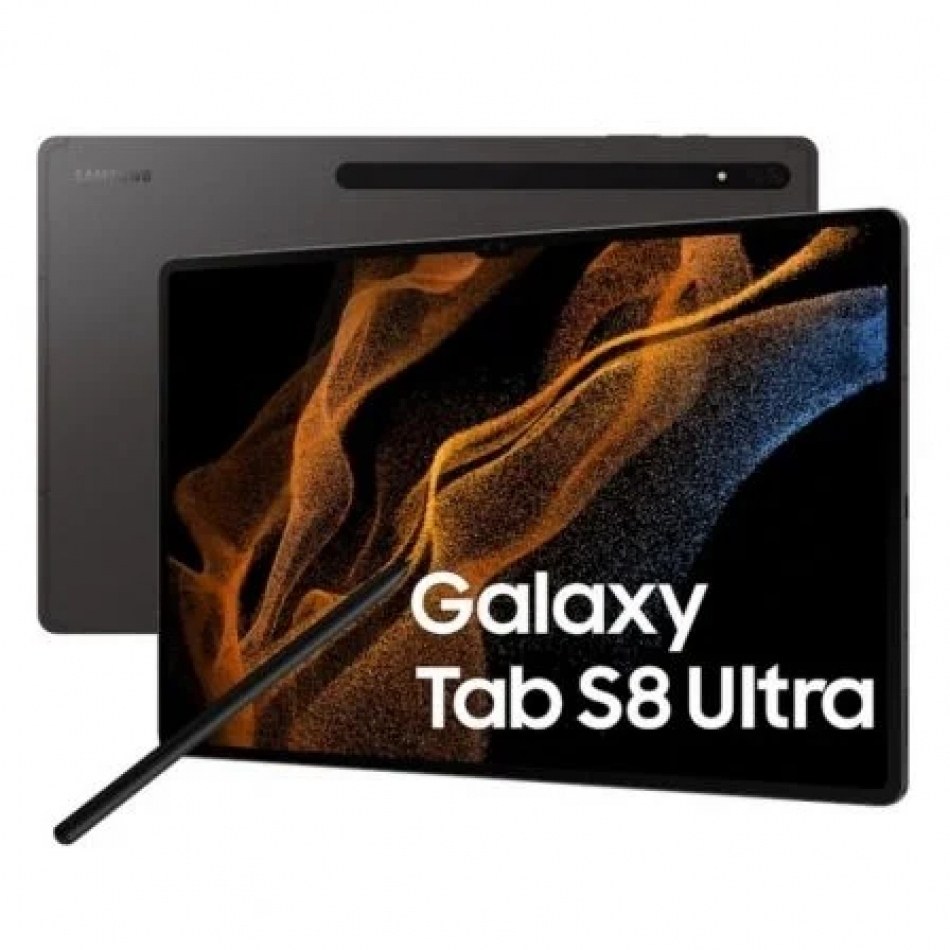 Tablet Samsung Galaxy Tab S8 Ultra 14.6/ 8GB/ 128GB/ Octacore/ Gris Grafito