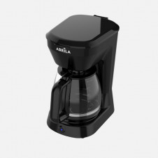Cafetera De Goteo Pecas 15tazas Negro 1000w Filtro Permanente.Jarra Cristal 1,8l Antigoteo 31x17x27,5cm