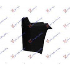 PUNTERA DE PARACHOQUES TRASERO (DOBLE PUERTAS TRASERAS) NEGRO