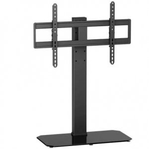 Soporte TV de mesa Aisens DT86TS-291, 43-86 pulgadas, hasta 60 kg, VESA 600 x 400 mm, giro ±35°, incl. -10°/+5°, altura 591-719 mm, negro