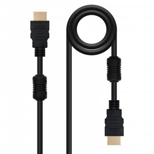 Nanocable CABLE HDMI 5M V1.4 (ALTA VELOCIDAD / HEC) CON FERRITA