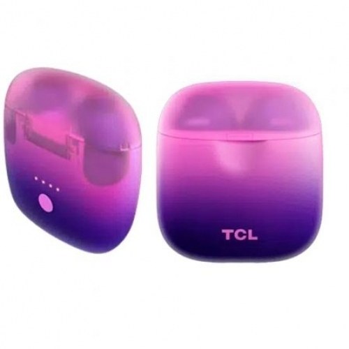 Auriculares Bluetooth TCL SOCL500TWS con estuche de carga/ Autonomía 6.5h/ Purpura