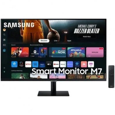 Smart Monitor Samsung M7 S32DM700UU 32/ 4K/ Smart TV/ Multimedia/ Negro