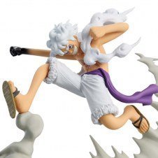 Figura banpresto one piece senkozekkei monkey d luffy gear 5 7cm