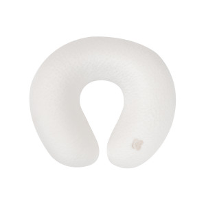 Almohada de viaje de espuma viscoelástica Airknit Blanco