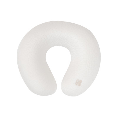 Almohada de viaje de espuma viscoelástica Airknit Blanco