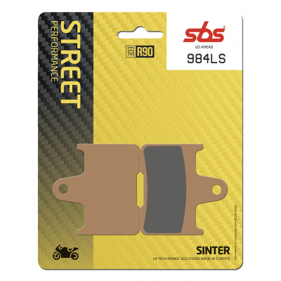 LS Street Excel Sintered Rear Brake Pads SBS 984LS