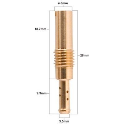 Chiclé de baja Prox 45 para Keihin N424-21 SERIES 46.045