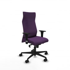 Piqueras y Crespo Albacete direcci?n sincro bali morado brazos 1D cromados base nailon ruedas 65 nailon