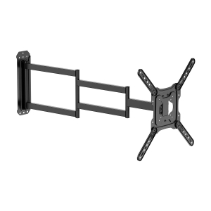 AISENS - SOPORTE ECO GIRATORIO, INCLINABLE Y NIVELABLE PARA MONITOR/TV 35KG DE 23-65, NEGRO