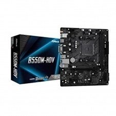 Placa base asrock amd am4 b550m - hdv m - atx - 2x ddr4 - 4x sata3 - 4x usb 3.2 - 2x usb 2.0 90 - mxbdj0 - a0uayz