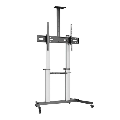Soporte suelo con ruedas ewent vesa hasta 100 pulgadas 1000x600mm max 100kg