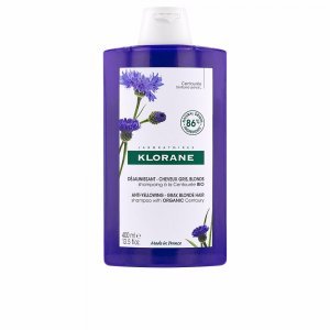 A LA CENTAUREA BIO champú antiamarilleo cabello gris y rubio 400 ml