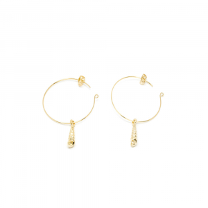 AGULLA pendientes #oro brillo 1 u