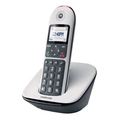 CD5001 Teléfono DECT Identificador de llamadas Gris