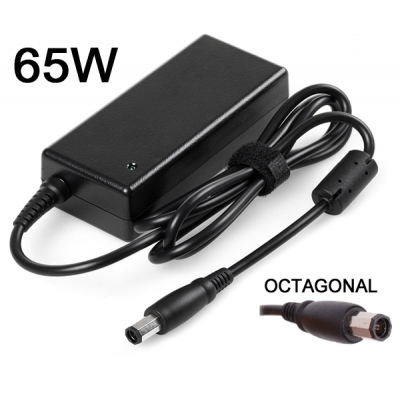 Cargador para portátil Dell 65W 19.5V 3.34A conector octagonal / M-221