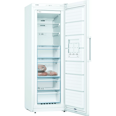 CONGELADOR VERTICAL BOSCH GSN33VWEP 176X60 NF E BCO 225L