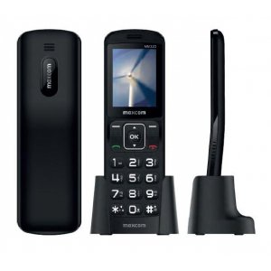 Teléfono inalámbrico Dect MaxCom MM32D, 2G, Sim