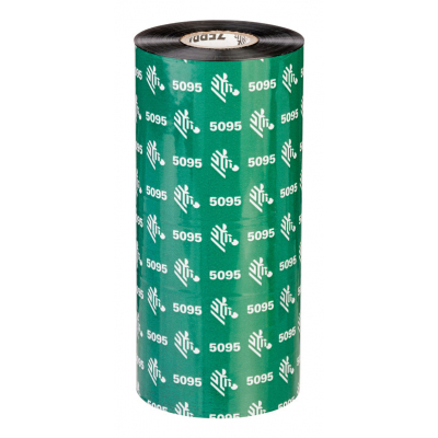 ZEBRA Cinta de transferencia térmica Resina 5095Serie 4.33 X 110MM X 450M (Caja 6 ud)