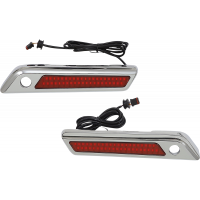 Saddlebag Latch Dual Color Accent Lights CUSTOM DYNAMICS CD-SBL-DC4-RC