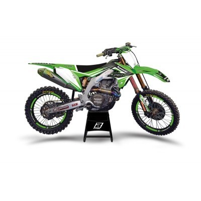 Kit adhesivos Dream 4 BLACKBIRD - Kawasaki KX85 2426N