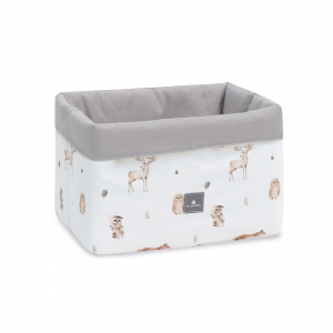 Cesta almacenaje infantil acolchada estampado bosque · 618-148 Taiga