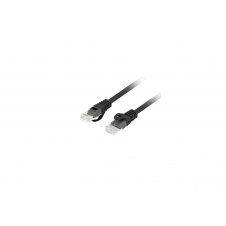 Lanberg PCU6-10CU-0200-BK cable de red Negro 2 m Cat6 U/UTP (UTP)